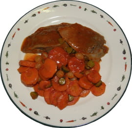 Langue de boeuf sauce piquante