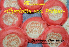 Macarons "Charlotte aux fraises"