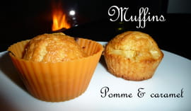 Muffins pommes et caramel 