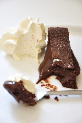 Fondant au chocolat au mascarpone 