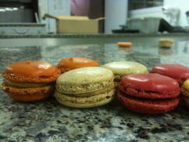 Macarons au sucre cuit