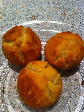 Muffins coeur chocolat