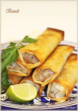 Boureks � la viande hach�e