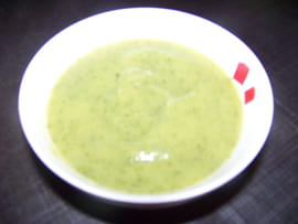 Soupe l�g�re � la courgette 