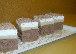 G�teau � la pur�e de marron et au chocolat 