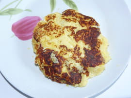 Galette de pomme-de-terre au chevre 