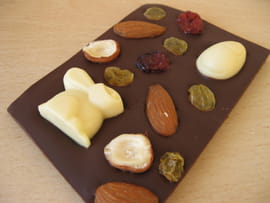 Mini tablettes au chocolat de P�ques