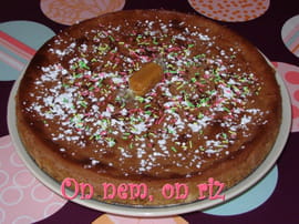 Cheesecake chocolat-caramel
