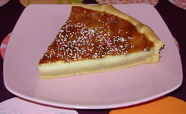 Tarte au lait � la f�ve tonka