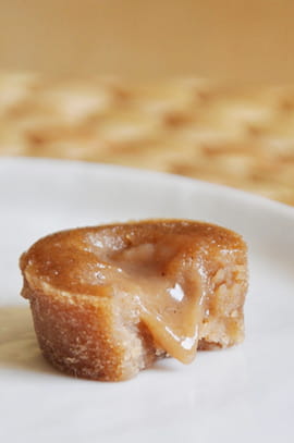 Minis fondants � la cr�me de marrons