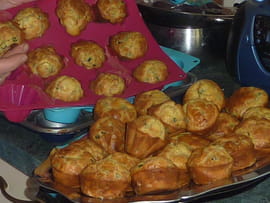 Muffins au saumon et au fromage frais