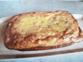Cake sans gluten au saumon et l�gumes