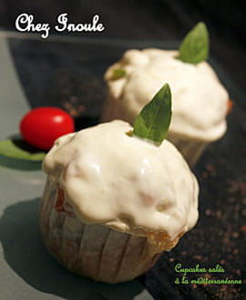 Cupcake sal� m�diterran�en
