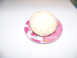 Tarte fraises amande cr�me vanill�e