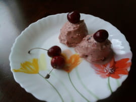 Glace � la cerise 
