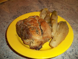 Rouelle de porc � la cocotte