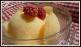 Sorbet � la mangue (sans sorbeti�re)