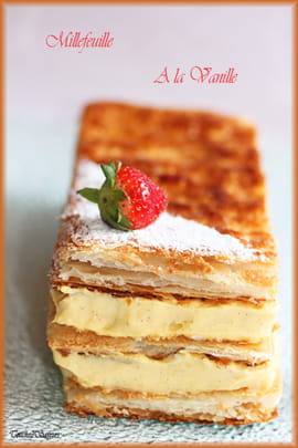 Millefeuille � la vanille