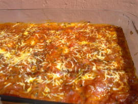 Gratin de filets de poisson