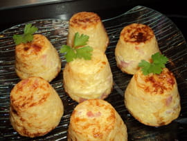 Muffins en gratin de coquillettes