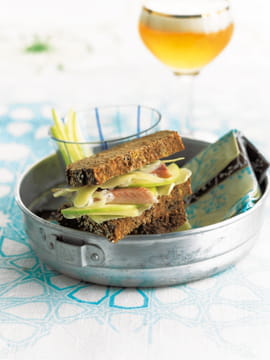 Tartine nordique au Comt�