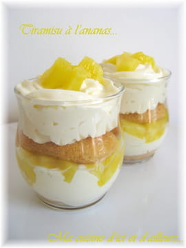 Tiramisu ananas