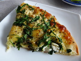 Pizza � la roquette