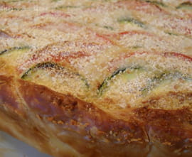 Quiche tomates, courgettes et Boursin® Quiche tomates, courgettes et Boursin®