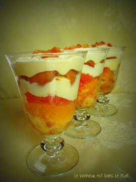 Tiramisu aux 3 agrumes