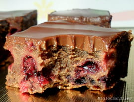 Brownies aux fruits rouges 