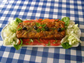 Cake aux anchois