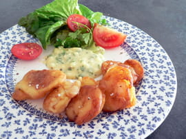 Beignets de crevettes sauce tartare