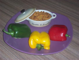 Crumble aux l�gumes de printemps