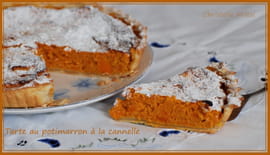 Tarte au potimarron � la cannelle