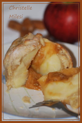 Pomme en cro�te au coeur gourmand