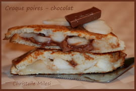 Croque poires-chocolat