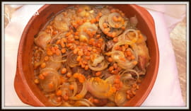 Tajine d agneau aux raisins secs et oignons