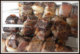 Brochettes de foie de mouton