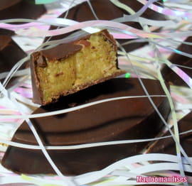 Chocolats au Marzipan aux Pistaches et Amandes