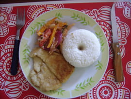 Poisson � la chorrillana (Pescado a la chorillana)
