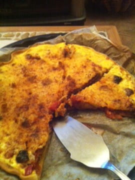Quiche � la merguez