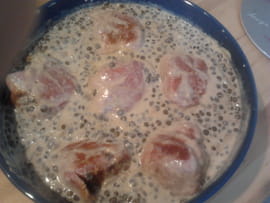 Paupiettes de porc en cr�me fra�che
