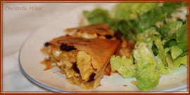 Bricks au poulet et curry