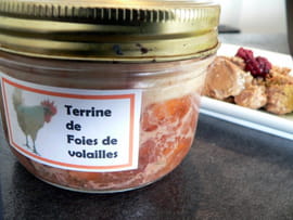 Terrine de foies de volaille