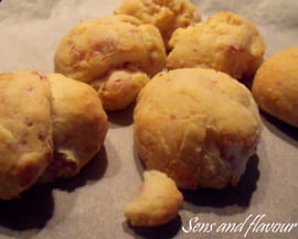 Petits pains ch�vre/jambon