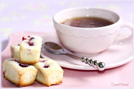 Financiers framboise amande