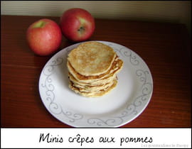 Mini cr�pes aux pommes
