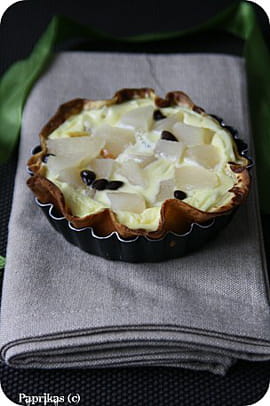 Tarti-Cr�pes aux poires et chocolat