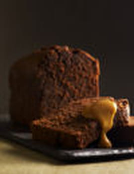 Cake au chocolat-carmel et Grand Marnier�