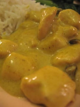 Poulet au curry